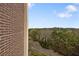 The side of the apartment building overlooks a road and a dense tree line at 1501 Clairmont Rd # 1027, Decatur, GA 30033