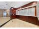 Interior mail room with rows of mailboxes and adjacent elevator at 1501 Clairmont Rd # 1027, Decatur, GA 30033