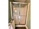 Bathroom with framed glass shower doors at 884 Poole Bridge Rd, Hiram, GA 30141