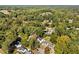 Aerial view of the wooded neighborhood where the house is located at 1819 Avon Ave, Atlanta, GA 30311