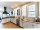 Bright kitchen with ample countertop space, stainless steel dishwasher, and bright natural lighting at 592 Moreland Ne Ave, Atlanta, GA 30307