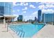 Rooftop swimming pool offering a refreshing escape with city views and relaxing outdoor amenities at 3325 Piedmont Ne Rd # 1504, Atlanta, GA 30305