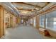 Unfinished basement with exposed beams, featuring large windows for natural light at 426 Lanesborough Dr, Marietta, GA 30064