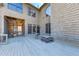 Spacious wooden deck with outdoor seating and a unique spiral staircase leading to the upper level at 426 Lanesborough Dr, Marietta, GA 30064