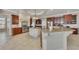 Gourmet kitchen with large island, stainless steel appliances, and custom cabinetry at 426 Lanesborough Dr, Marietta, GA 30064