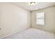 Bedroom with neutral carpet, a single window and light colored walls at 1100 N North Village Drive Dr, Decatur, GA 30032