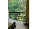 Beautiful balcony with a view surrounded by lush greenery at 3636 Habersham Rd # 2307, Atlanta, GA 30305