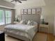 Bright main bedroom features a large bed, bedside tables and large windows at 3636 Habersham Rd # 2307, Atlanta, GA 30305