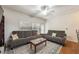 Comfortable living room featuring a large sectional sofa, soft rug, and a coffee table at 4007 Westchester Ne Rdg, Brookhaven, GA 30329