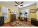 Home office with hardwood floors, natural light, and stand up desks at 4007 Westchester Ne Rdg, Brookhaven, GA 30329