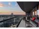 Expansive balcony offers breathtaking city views and outdoor seating area at 3344 Peachtree Ne Rd # 3305, Atlanta, GA 30326