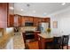 Well-appointed kitchen featuring stainless steel appliances and granite countertops at 4883 Seldon Se Way, Smyrna, GA 30080