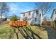 Backyard view featuring a large wooden deck, nice yard, and privacy fence at 1547 Melrose Sw Dr, Atlanta, GA 30310