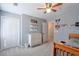 Cozy bedroom features a neutral color scheme and carpeted floors at 4679 Newell Dr, Marietta, GA 30062