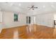 Spacious bedroom with hardwood floors, tray ceiling and natural light at 2146 Greensward Ne Dr, Atlanta, GA 30345