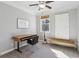 Minimalist bedroom design complete with neutral colors and lots of natural light at 315 Edinburgh Ln, Woodstock, GA 30188