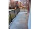 Spacious outdoor porch overlooking a landscaped yard at 384 Ralph Mcgill Ne Blvd # 121, Atlanta, GA 30312