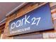 Park 27 Korean BBQ & Bar sign at 44 Peachtree Nw Pl # 829, Atlanta, GA 30309