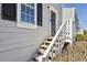 Close-up of front entry showcasing the steps, porch, and architectural details at 543 Harbor Lake Ct, Marietta, GA 30066