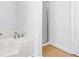 Bathroom featuring a soaking tub at 6800 Bells Landing Way, Rex, GA 30273