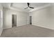 Bright main bedroom showcasing a walk-in shower and neutral walls at 1929 Quarry Park Nw Pl, Atlanta, GA 30318