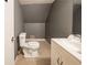 Bathroom featuring a toilet and sink, perfect for renovation at 4023 Snapfinger Way, Decatur, GA 30035