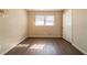 Bedroom featuring wood-look flooring and a window at 4023 Snapfinger Way, Decatur, GA 30035