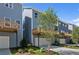 Exterior showing attached garages, upper-level decks, and landscaped lawns creating harmonious curb appeal at 1937 Quarry Park Nw Pl, Atlanta, GA 30318