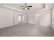 Spacious main bedroom features double doors leading to ensuite bath at 1858 Lacebark Elm Way, Lawrenceville, GA 30045