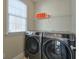 Modern laundry room with front-load washer and dryer at 251 Vinings Retreat Sw Vw, Mableton, GA 30126
