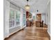 Charming kitchen with hardwood floors and eat in dining at 308 Lismore Ter, Woodstock, GA 30189