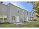 Exterior of home showcasing a cozy backyard with a patio area at 2720 Marlin Dr, Mcdonough, GA 30253