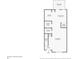Detailed first floor plan showcasing the kitchen, dining, and living spaces with dimensions at 2720 Marlin Dr, Mcdonough, GA 30253