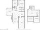 Detailed floor plan showcasing the layout of the first and second floor of the property at 3465 Jones Ferry Ln, Alpharetta, GA 30022