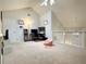 Open loft area with ample space for a home office or entertainment area at 3465 Jones Ferry Ln, Alpharetta, GA 30022