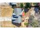 Aerial view of roof with deck and patio at 2740 Woodbine Hill Way, Norcross, GA 30071