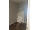 This is a view of the home's laundry room ready for a new washer and dryer at 3076 Zodiac Ct, Lawrenceville, GA 30044