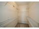Walk-in closet offers ample storage with wire shelving on all sides and carpeted floor at 1130 Camry Cir, Dallas, GA 30157