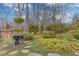Lush gardens and landscaping can be found on the grounds of this amazing estate at 3977 Sweet Bottom Dr, Duluth, GA 30096