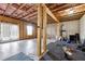 A vast unfinished basement featuring a concrete floor, framed walls, insulation and abundant potential at 6375 Haystack Ct, Cumming, GA 30040