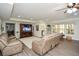 Bright living room features hardwood floors, recessed lighting, and a cozy atmosphere for relaxing and entertaining at 624 Hemlock Trl, Canton, GA 30114