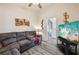 Comfortable living room with plush seating and modern entertainment setup at 509 Chestnut Oak Dr, Palmetto, GA 30268