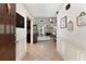 Welcoming foyer leading into a bright living area with a fireplace at 1252 Highfield Dr, Lawrenceville, GA 30043