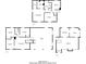 Detailed floor plan showcasing the layout of a home with dimensions for each room at 123 Williamsburg Ln, Woodstock, GA 30189