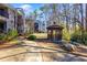 Exterior view of building with gazebo and landscaping that enhances the curb appeal at 301 Madison Se Ct # 301, Smyrna, GA 30080