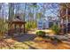 Exterior view of building with gazebo and landscaping that enhances the curb appeal at 301 Madison Se Ct, Smyrna, GA 30080