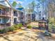 Beautiful gazebo, walking path and lush landscaping enhance the exterior charm at 301 Madison Se Ct # 301, Smyrna, GA 30080