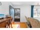 Inviting foyer with hardwood floors and a view of the home's entrance at 3140 Westmart Ln, Atlanta, GA 30340