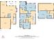 Floor plan depicting the layout of a multi-story home with labeled rooms and dimensions at 1918 Coal Pl, Atlanta, GA 30318