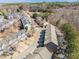 Aerial view of townhomes in a residential area with trees and proximity to community spaces at 820 Ash St, Canton, GA 30114